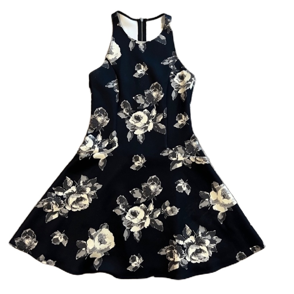 Abercrombie & fitch scuba floral dress size S